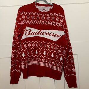 {Budweiser} Christmas Sweater